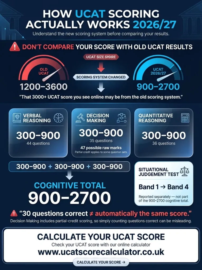 UCAT score calculator