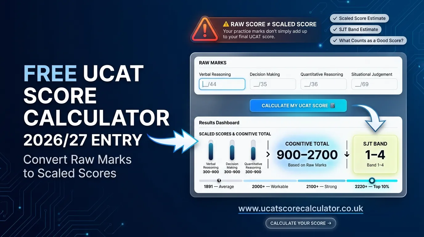 UCAT score calculator